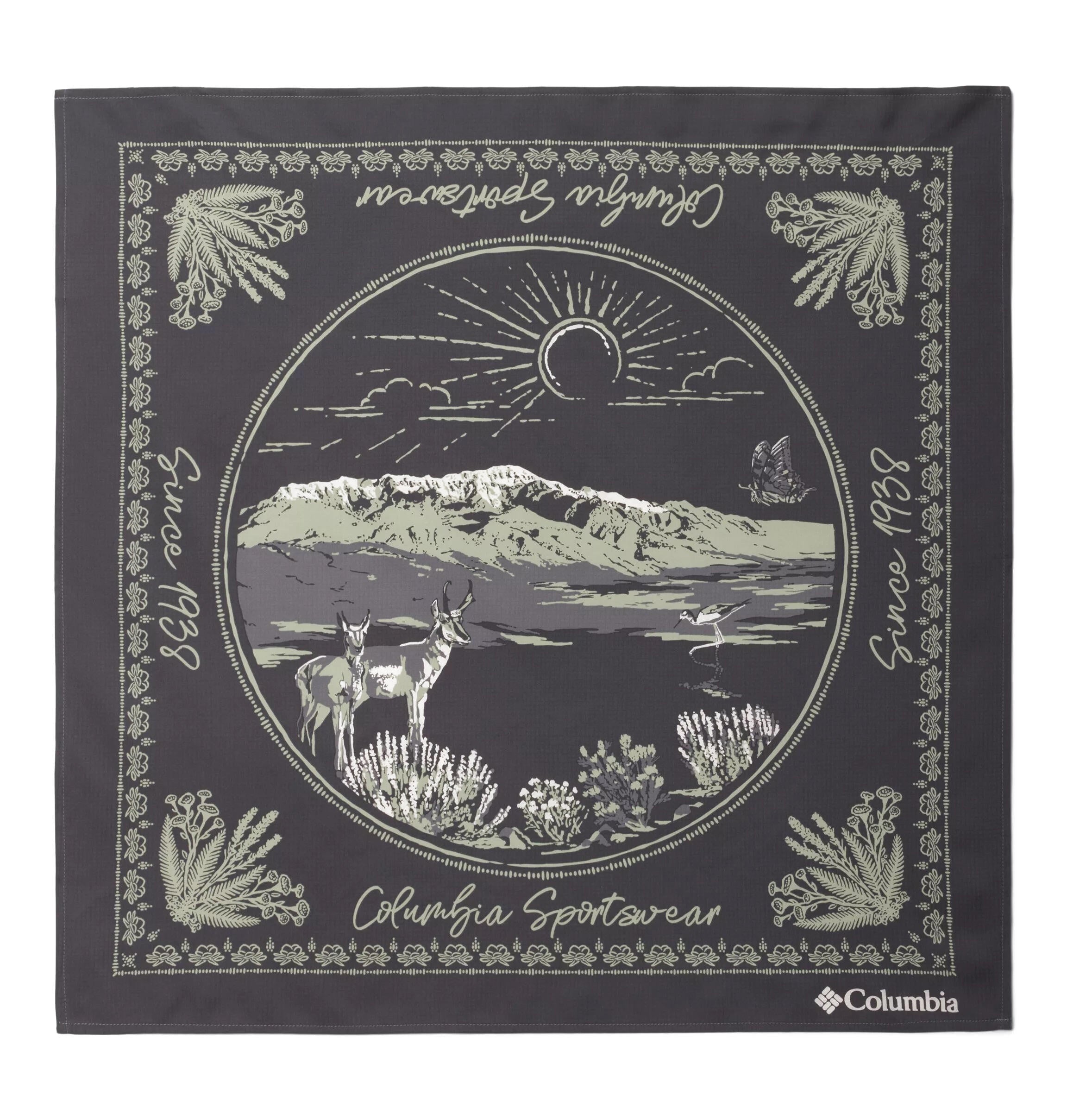 Bandana SKIEN VALLEY - 278-Dark Stone - Grau