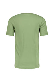 T-Shirt mit Logo-Print - 340-SKY J LT OLIVE/BLACK - Grün