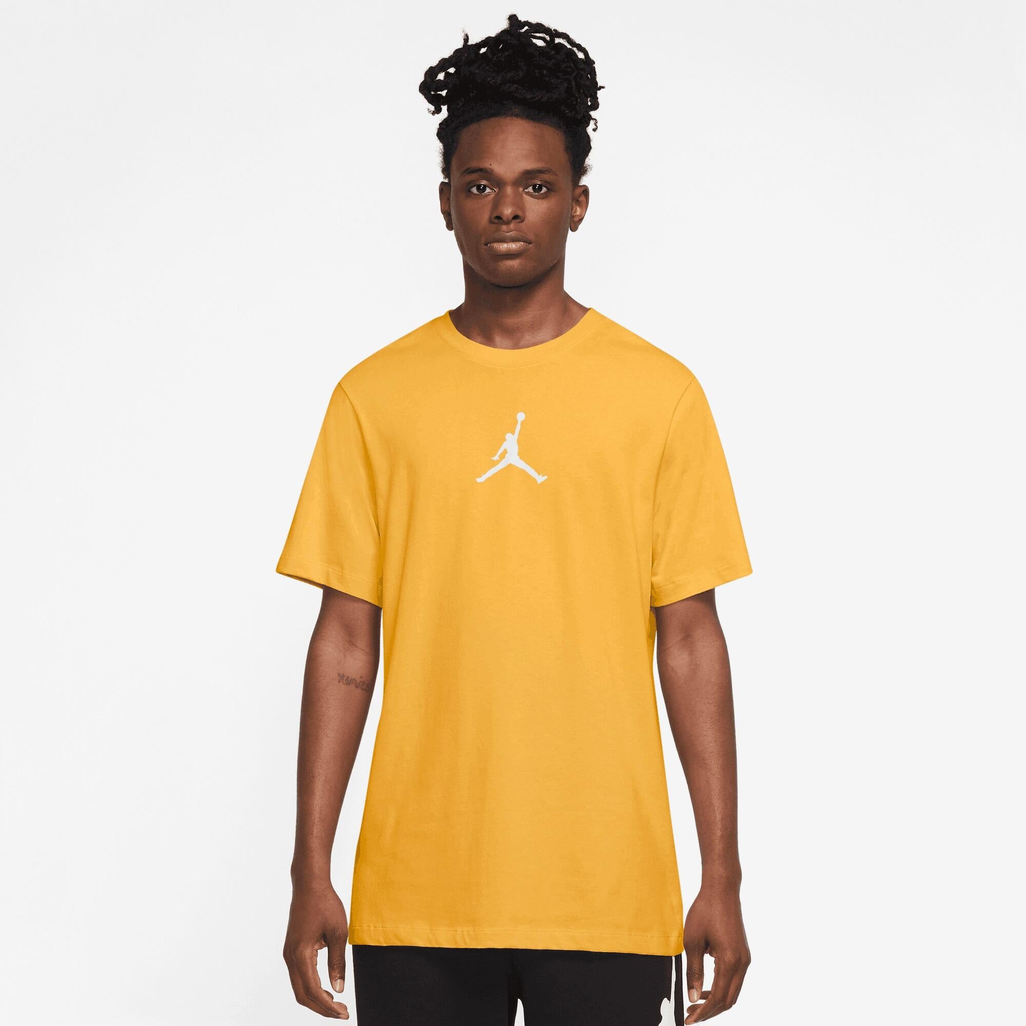 T-Shirt mit Logo-Print - 752-YELLOW OCHRE/WHITE - Gelb