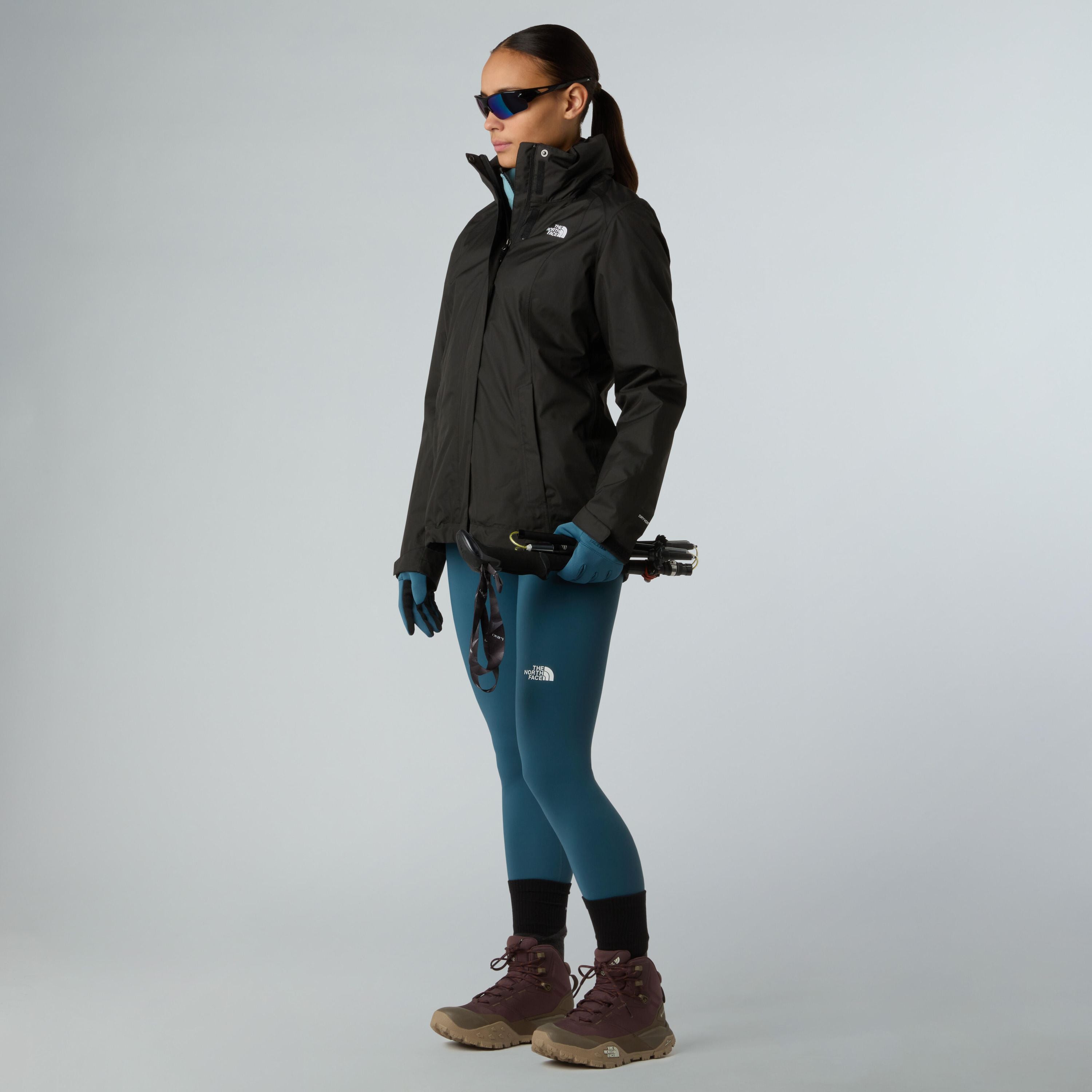 3-in-1-Jacke EVOLVE II TRICLIMATE - JK3-TNF BLACK - Schwarz