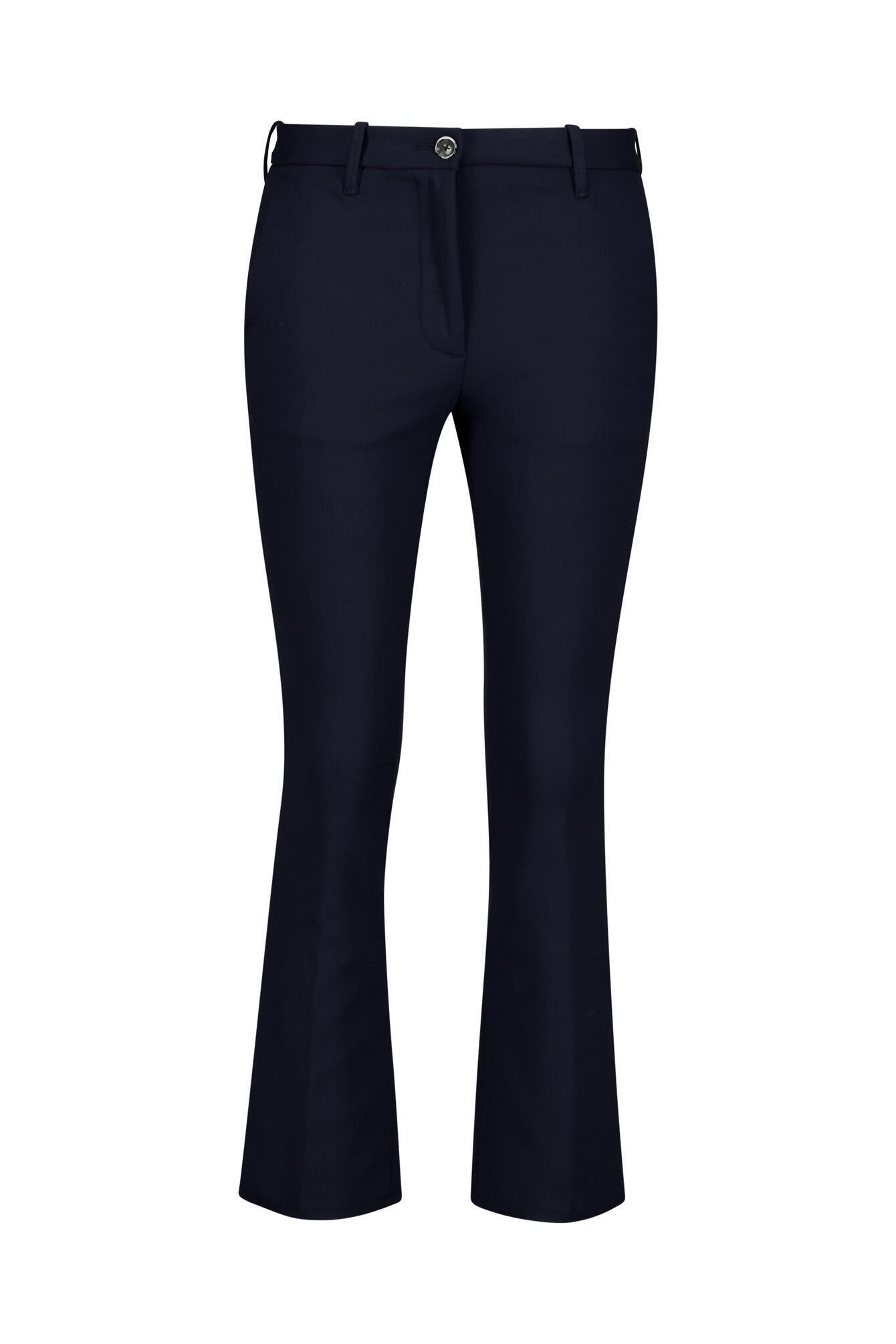 Anzugshose elegant - Navy - Blau