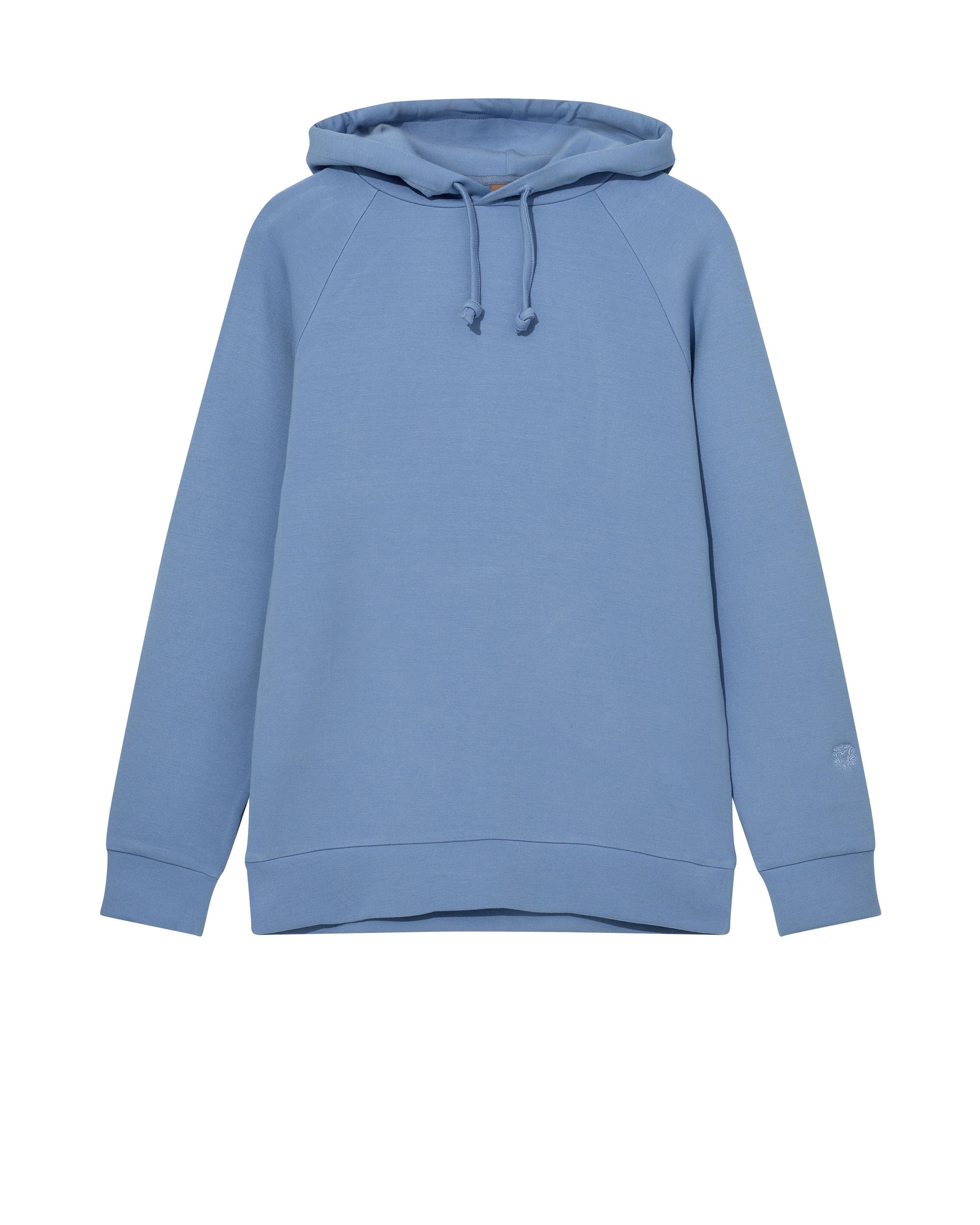 Hoodie aus Viskosemix - 425 Sky Blue - Blau