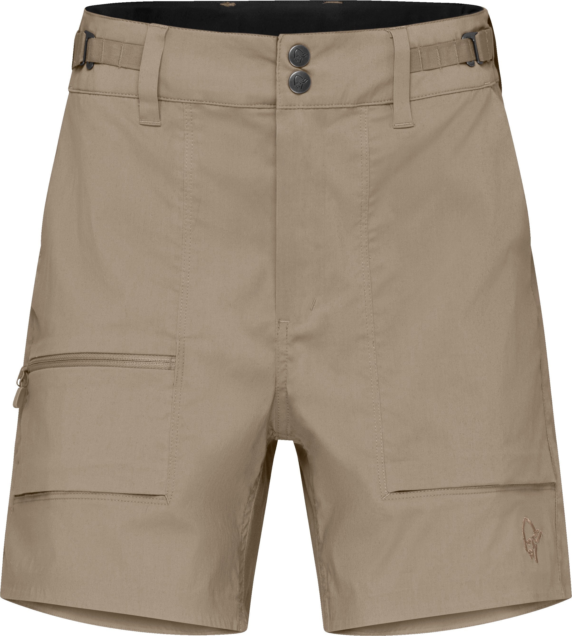 Funktionsshorts aus Baumwollmix - 8874 Winter Twig - Beige