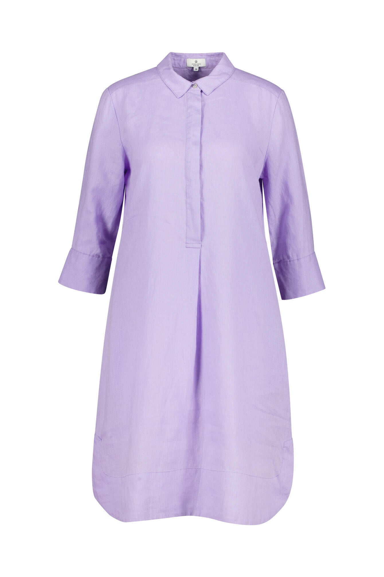 Leinenkleid - Flieder - Violett