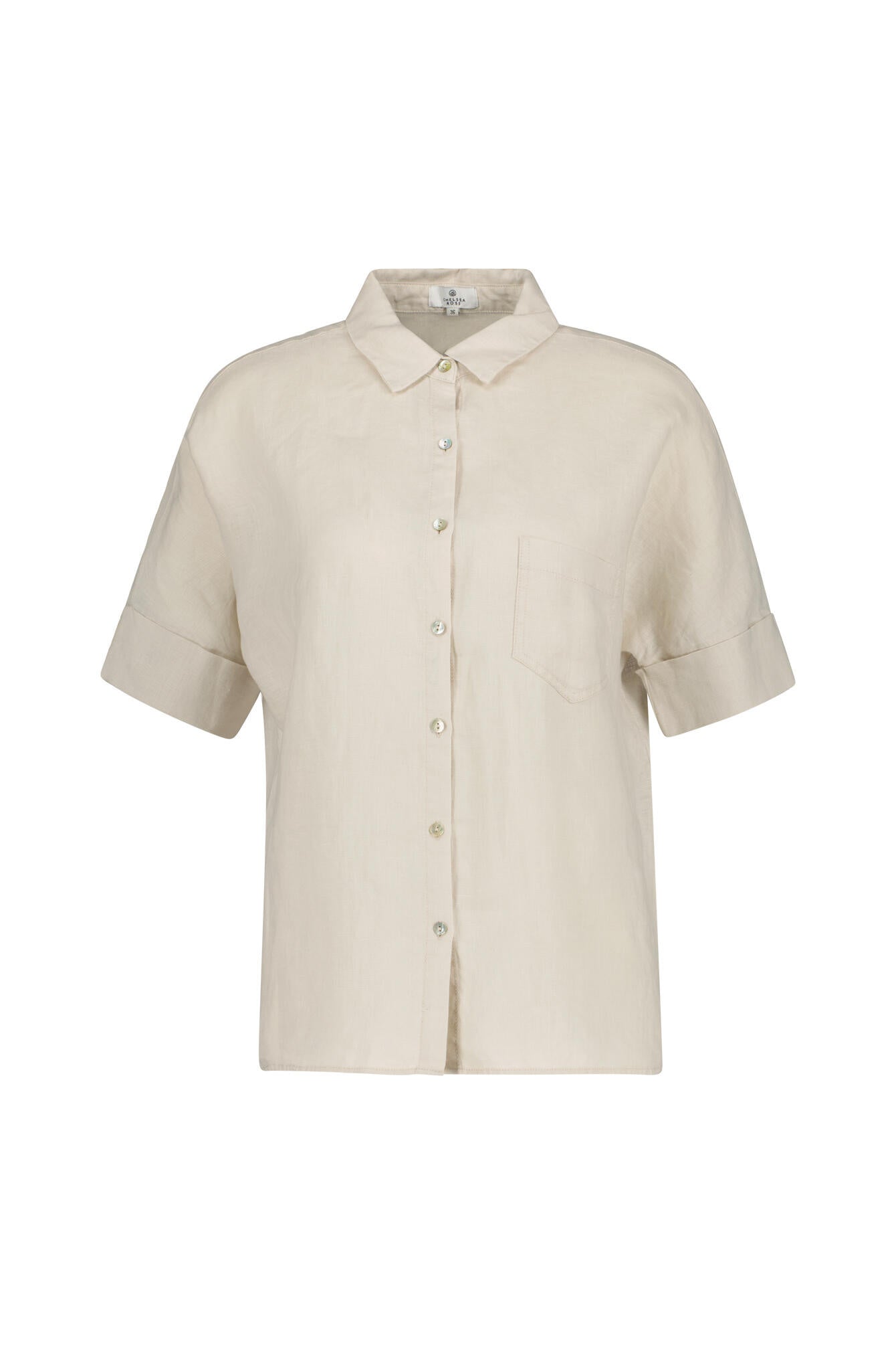 Leinenbluse - Sand - Beige