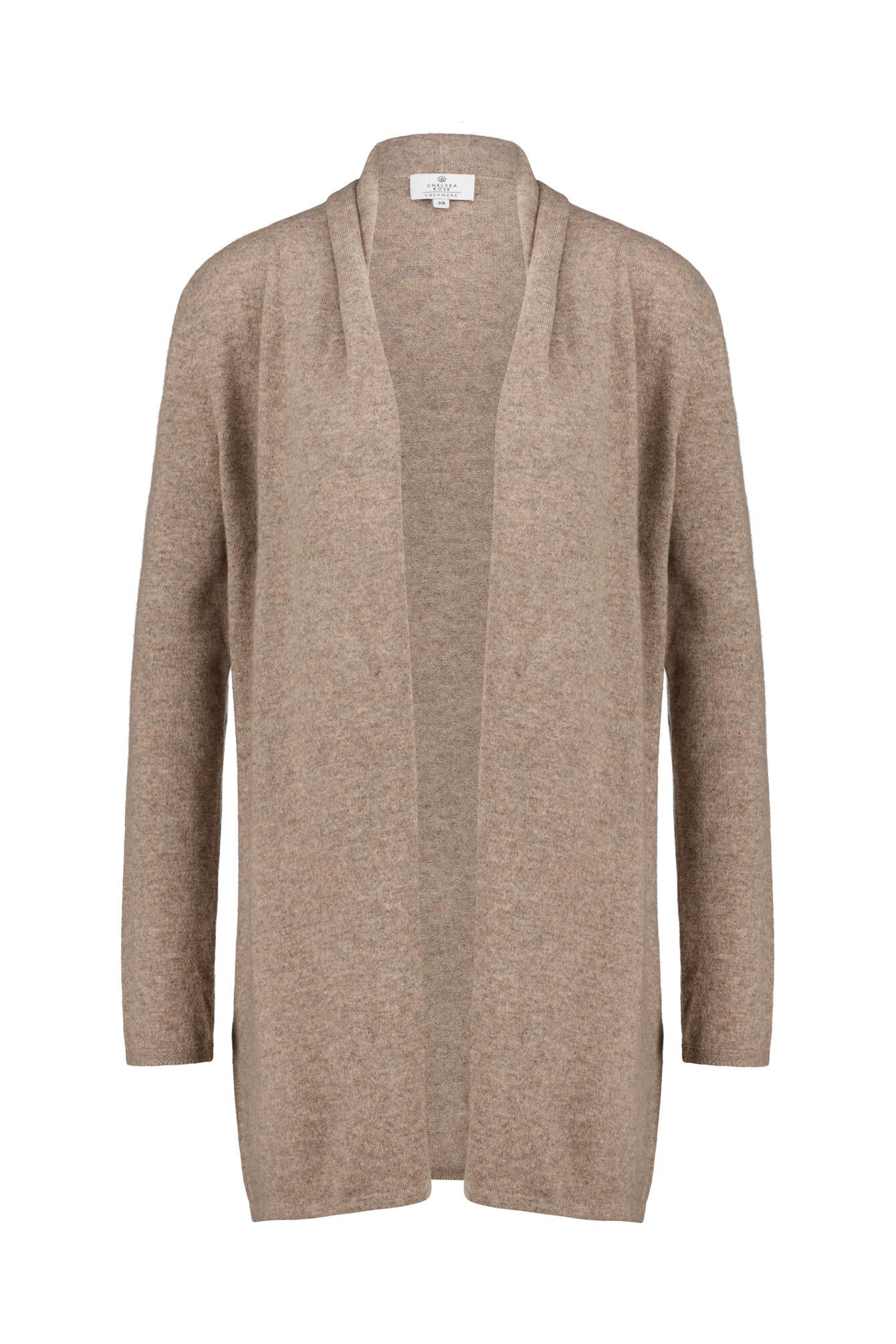 Strickjacke aus Kaschmir - Taupe - Beige