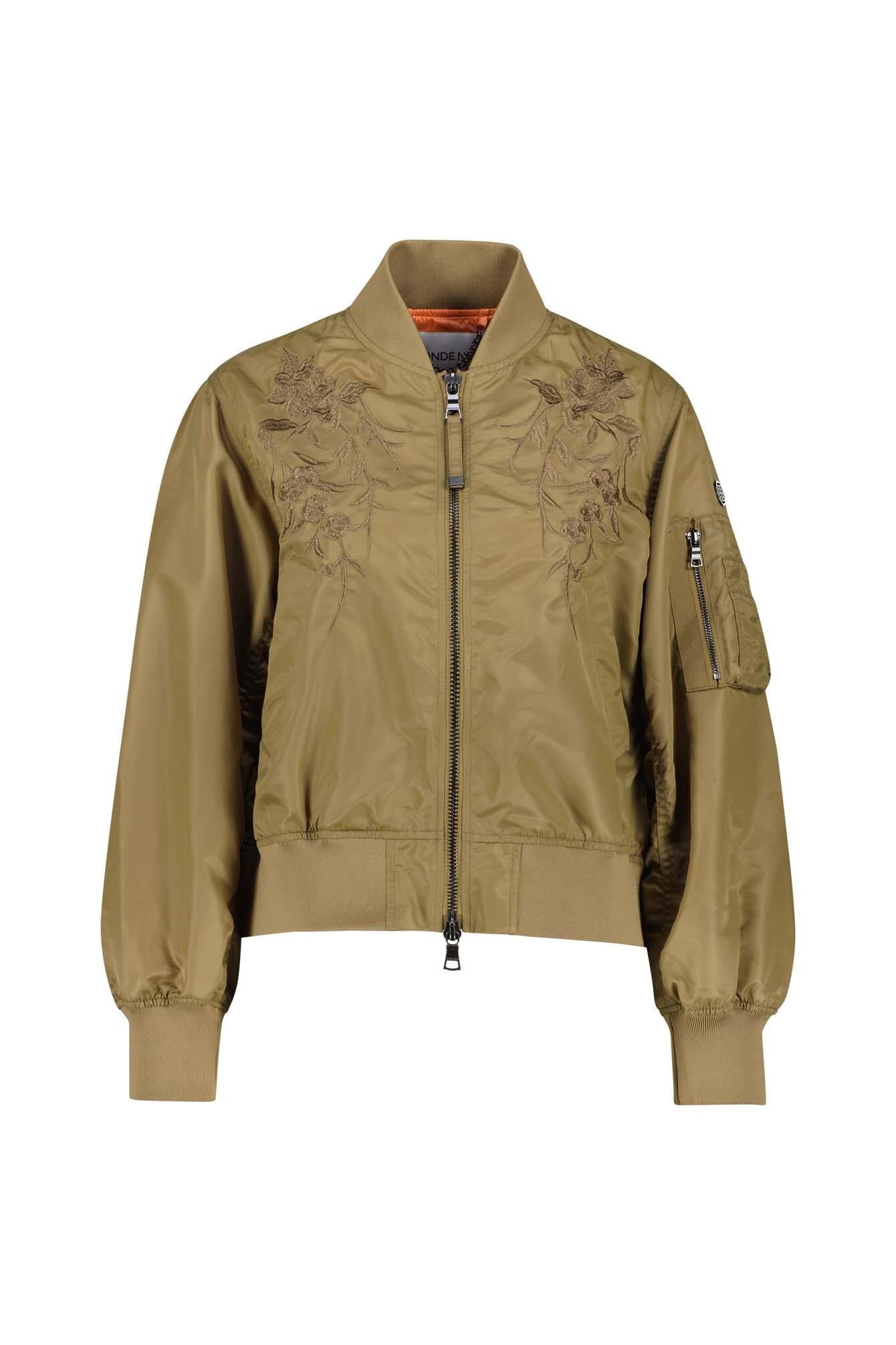 Blousonjacke WASTON mit Strickmuster - 5400 Toffee - Beige