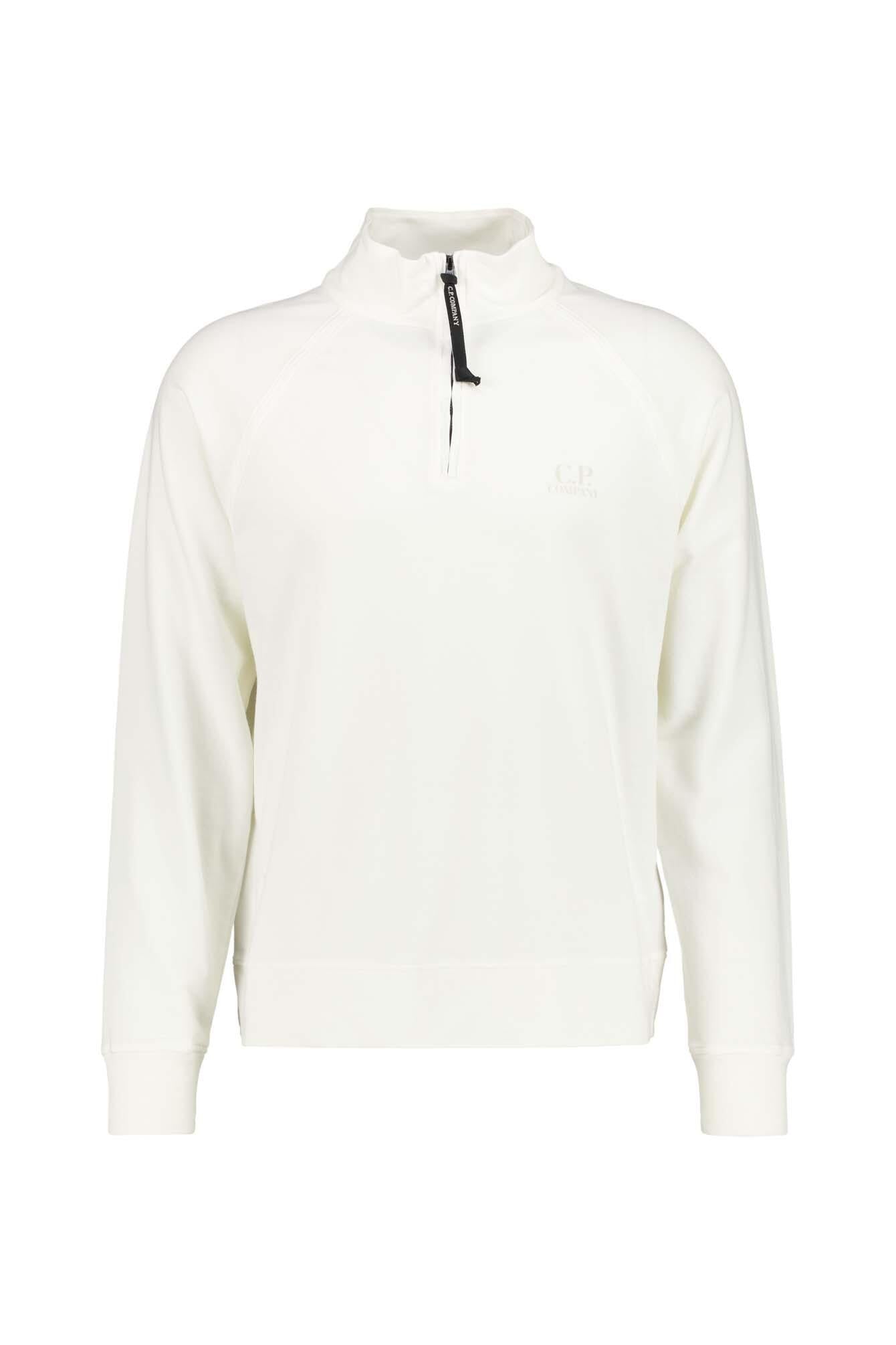 Sweatshirt aus Baumwolle - 103 Gauze White - Weiß