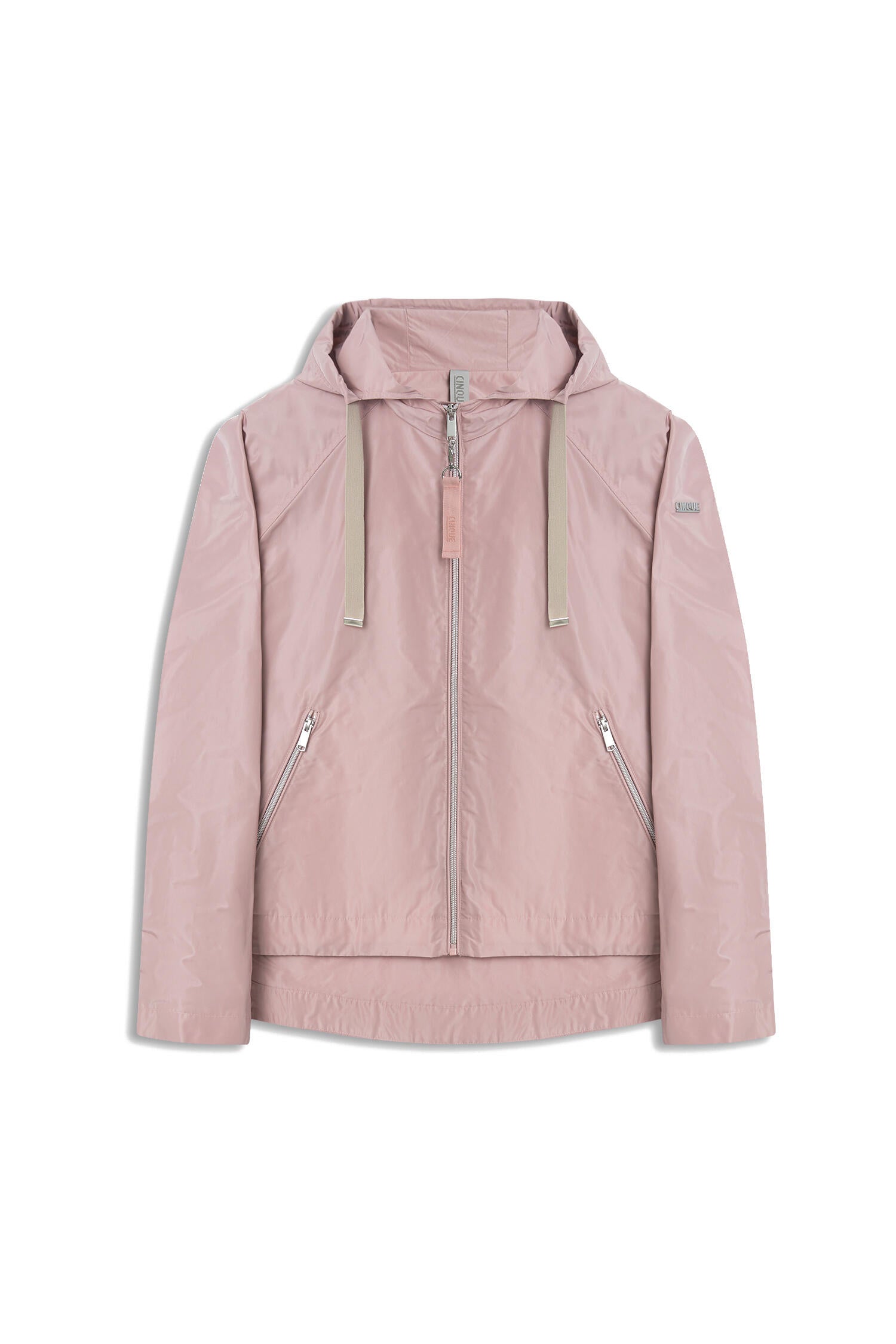 Übergangsjacke CICATALANIA mit Kapuze - 42-hellrot - Rosa