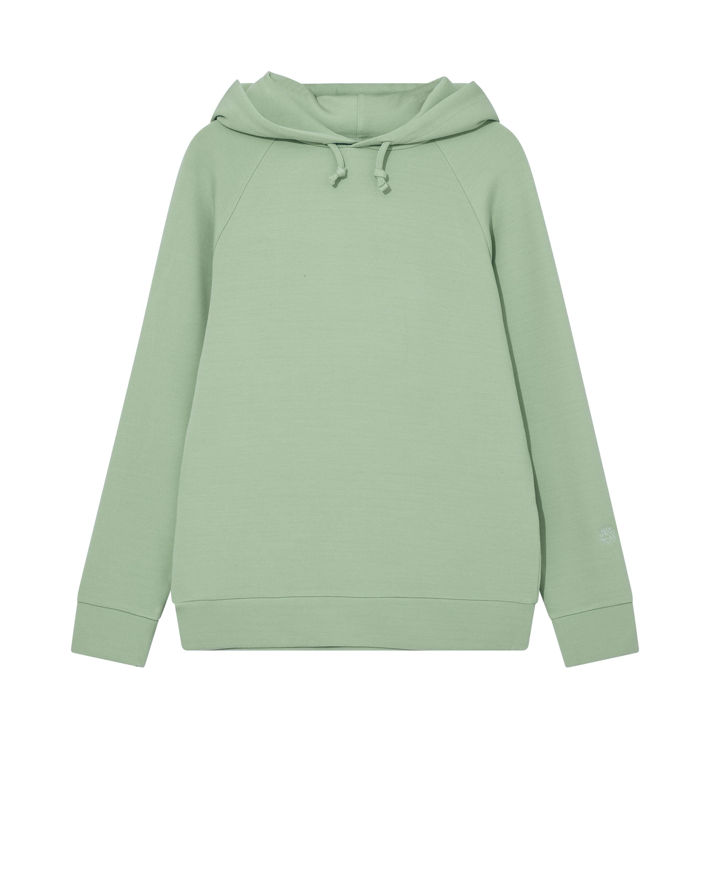 Sweathoodie aus Viskosemix - 234 Menthol Green - Grün
