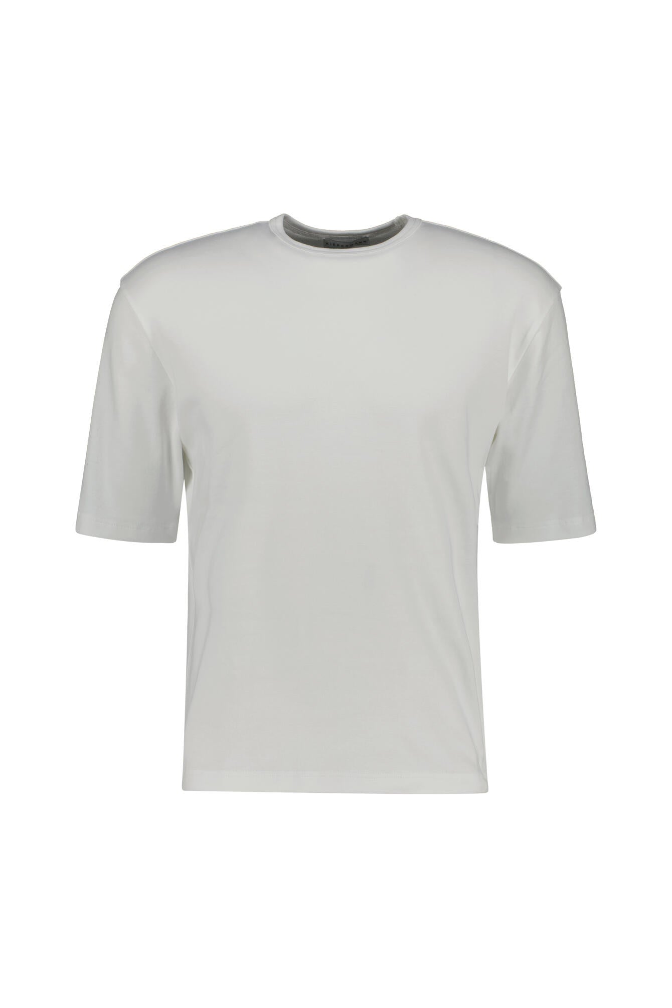 T-Shirt aus Baumwolle - 01 - Weiß
