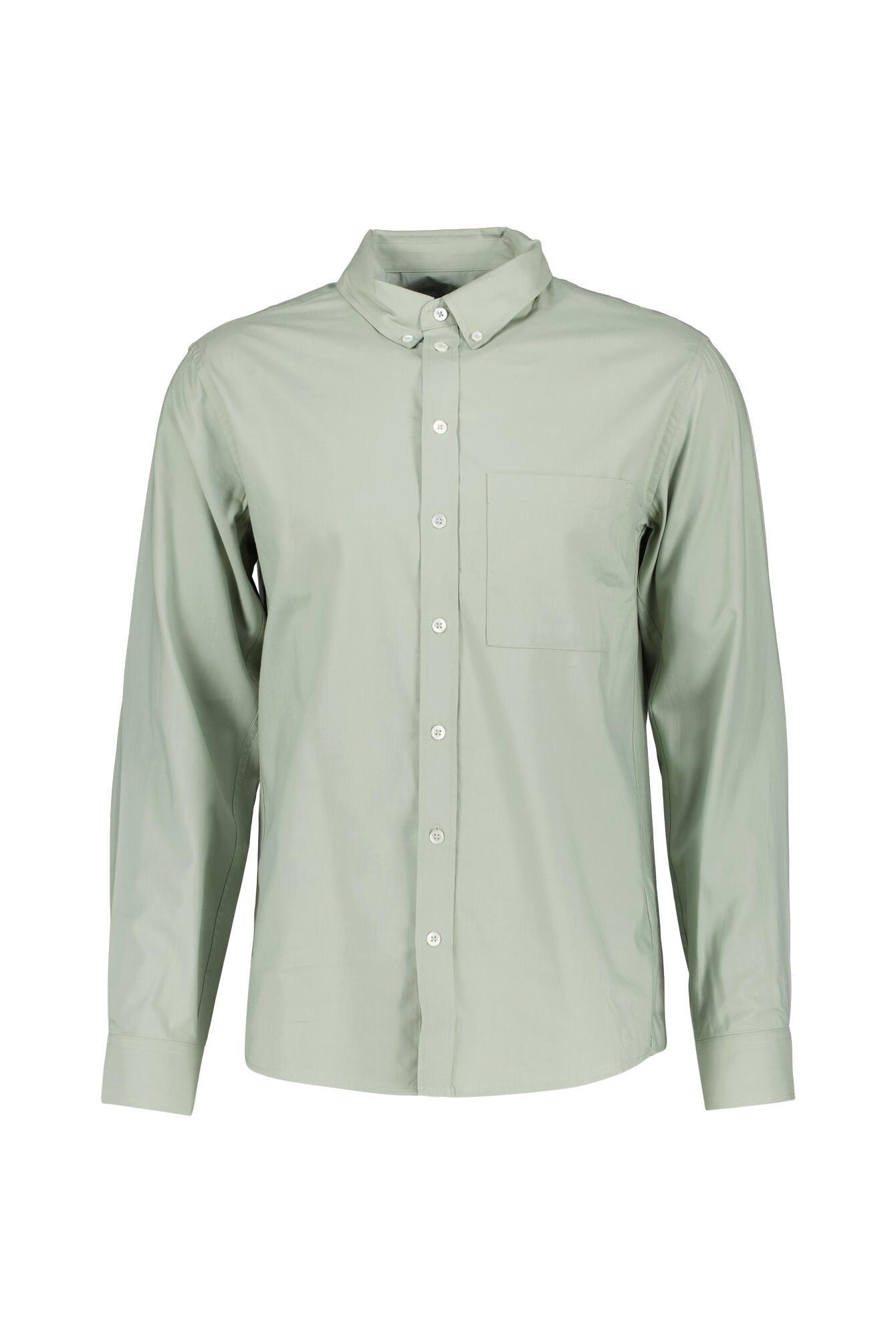 Hemd aus Baumwoll-Mix - 234 Menthol Green - Grün