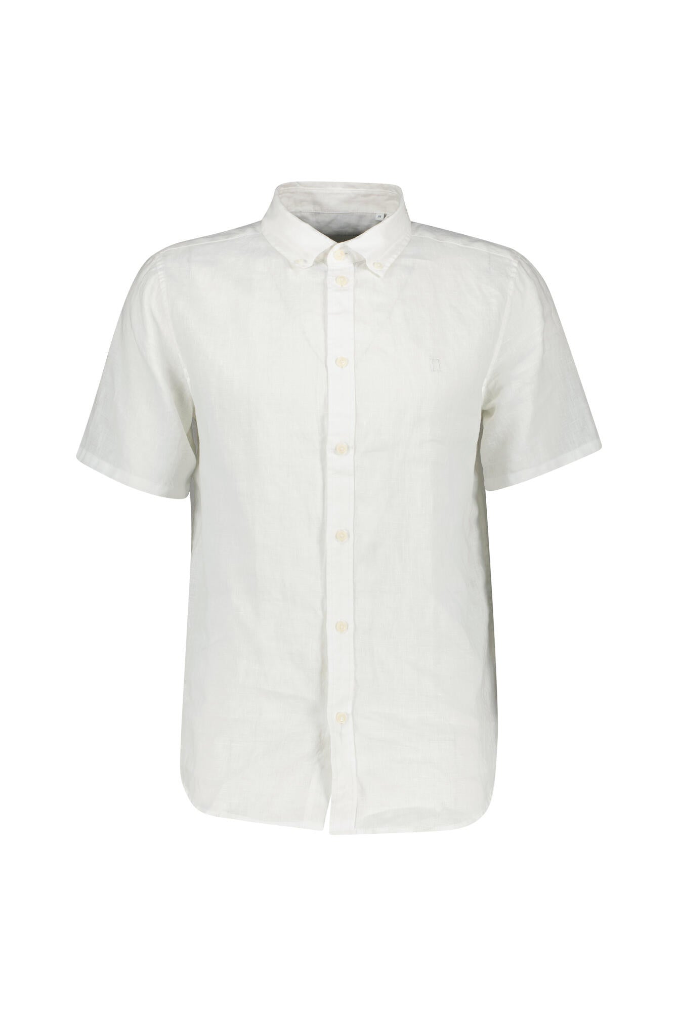 Leinenhemd Regular Fit - 201201 White - Weiß