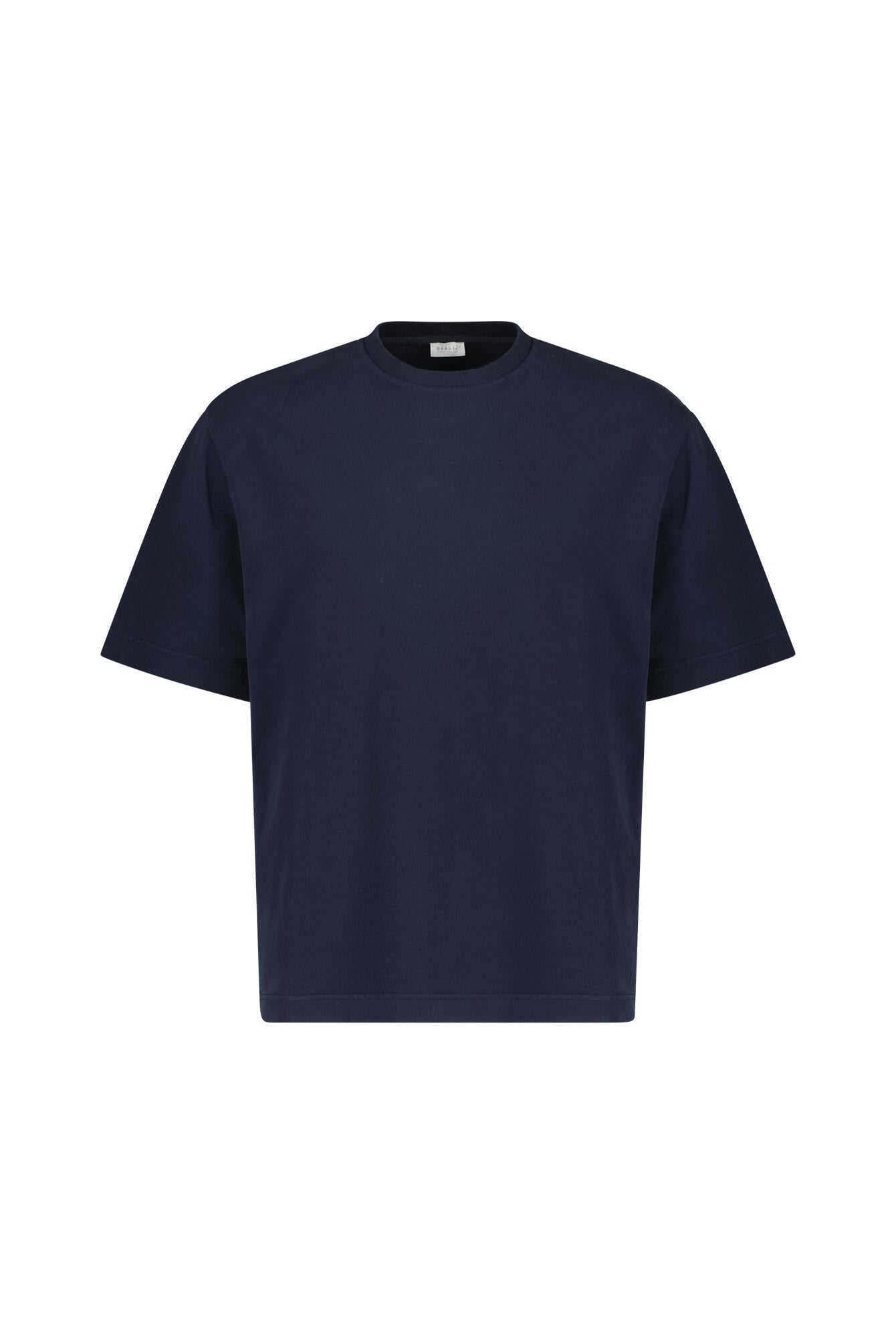 T-Shirt aus Baumwolle - Navy - Blau