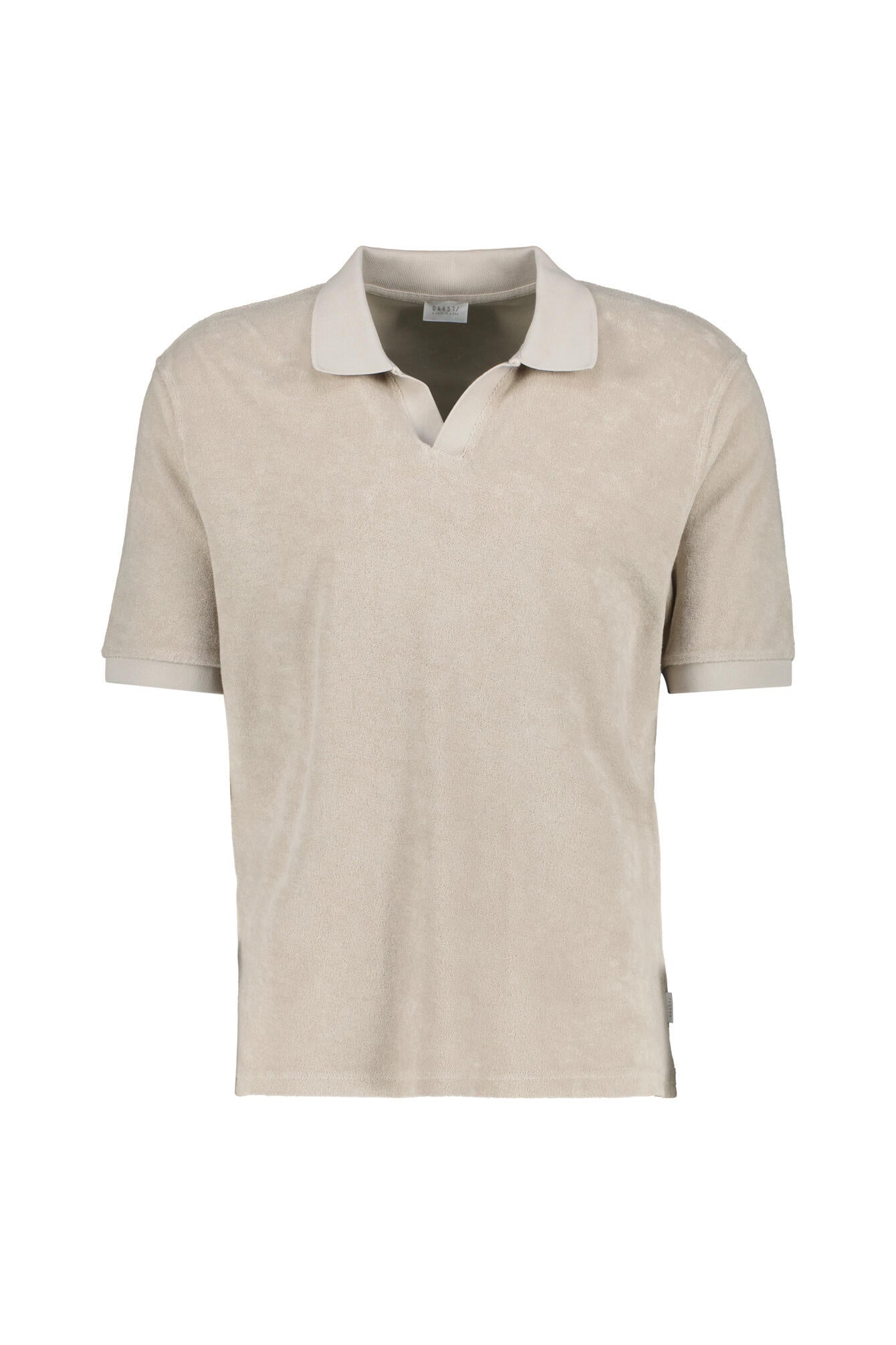 Frottee-Poloshirt - Beige - Beige