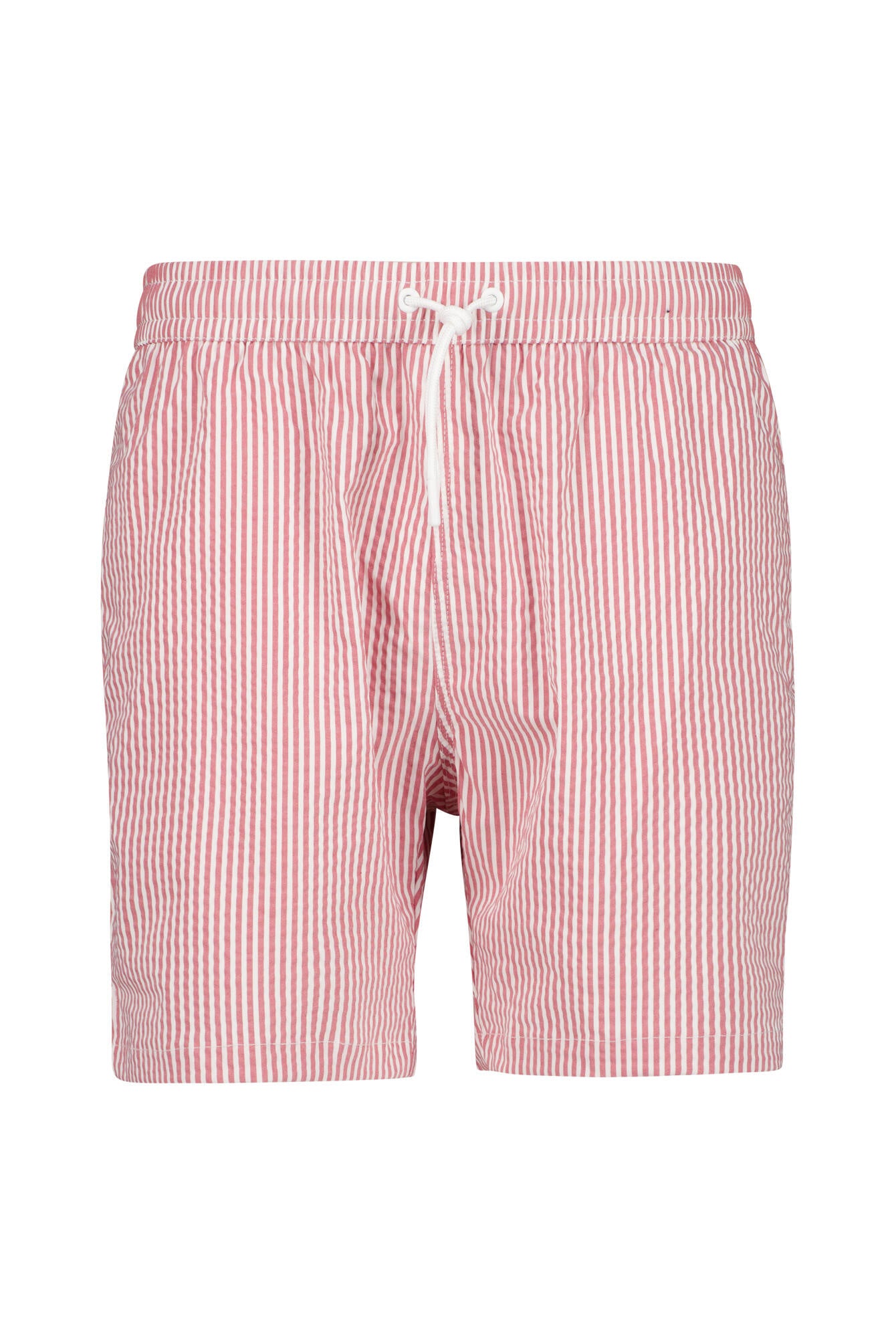 Seersucker-Badeshorts 'Seersucker Swim' - Red
