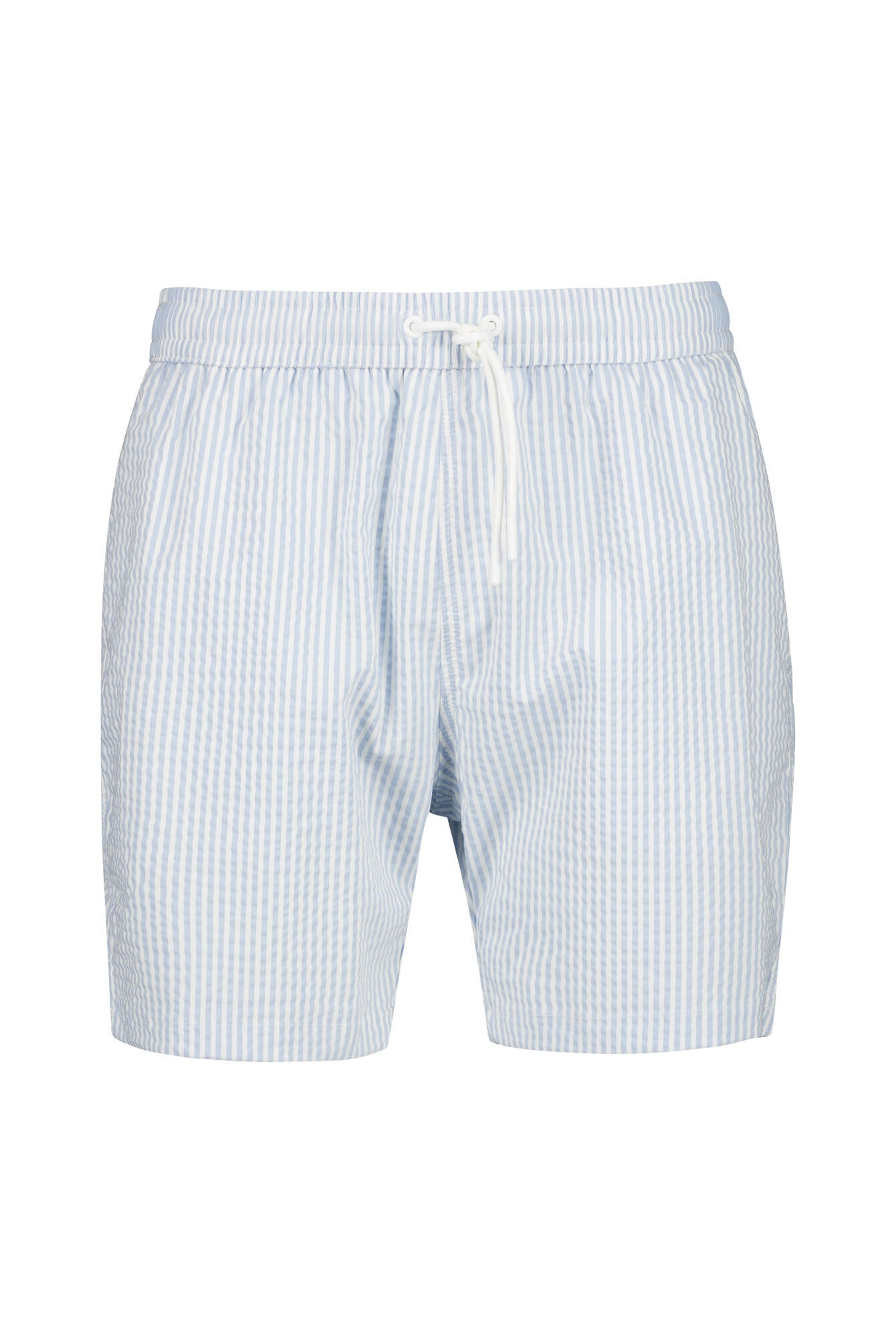 Seersucker-Badeshorts 'Seersucker Swim' - Sky - Blau