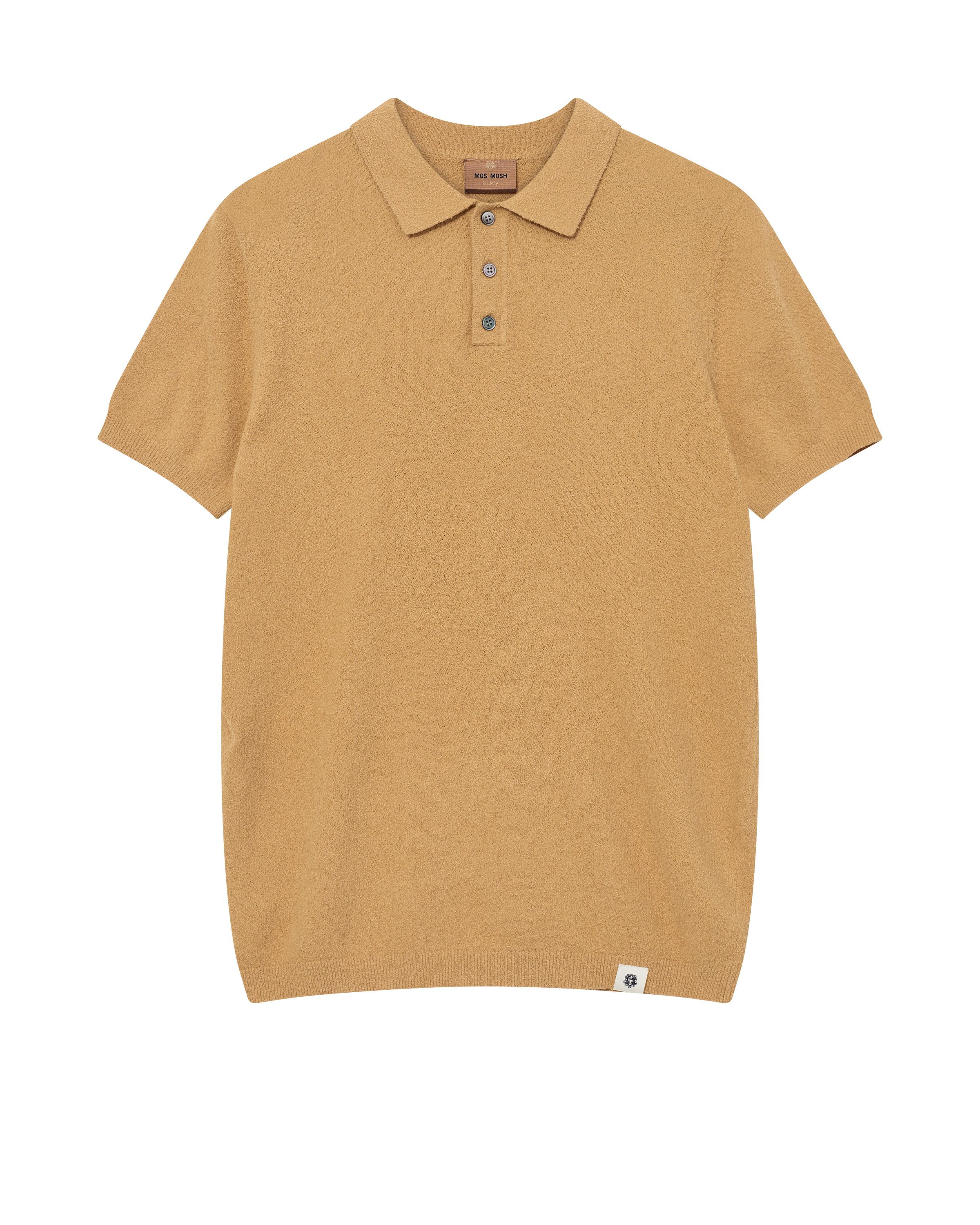 Poloshirt aus Bouclé - 221 Sahara - Gelb