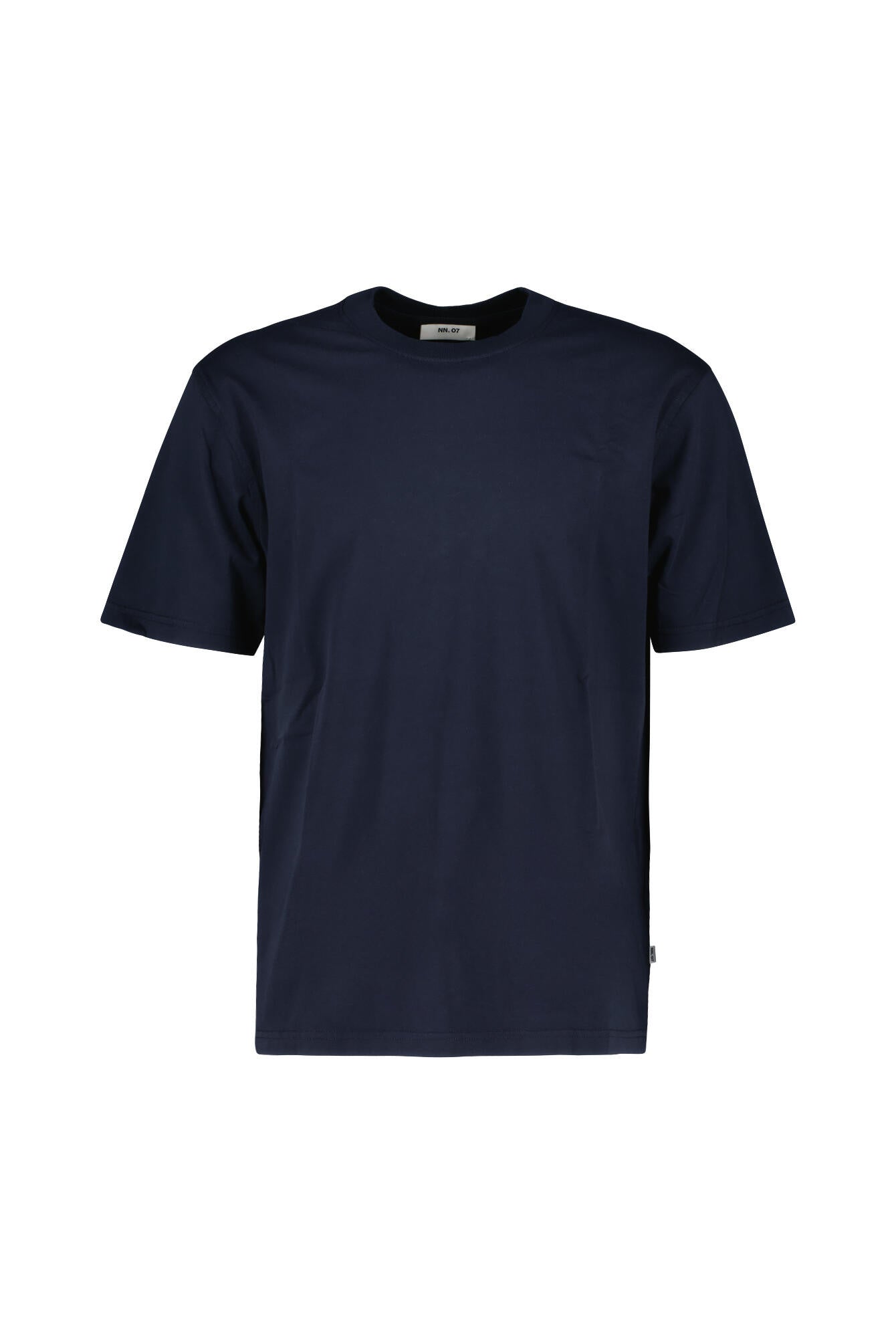 T-Shirt aus Baumwolle - Navy Blue - Blau