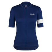 Fahrradtrikot CORE JERSEY - Blue/White - Blau