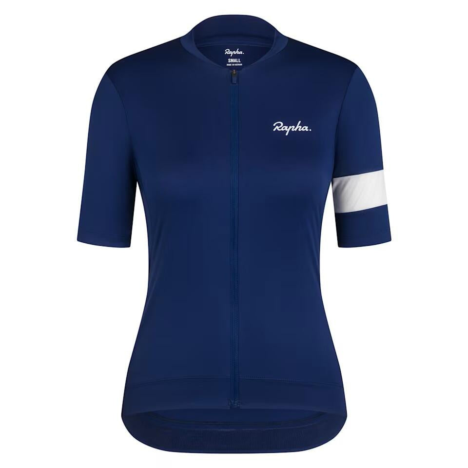 Fahrradtrikot CORE JERSEY - Blue/White - Blau