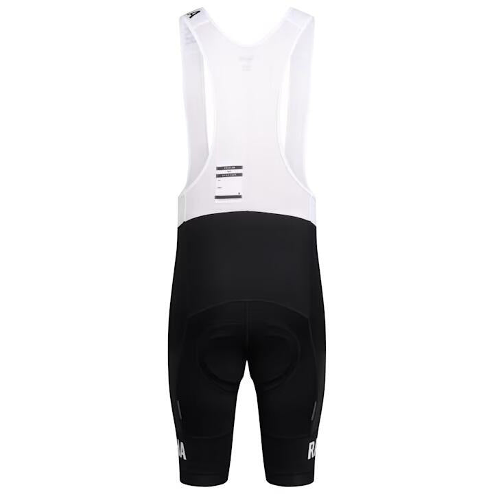 Fahrrad-Trägerhose PRO TEAM TRAINING BIB - Black/White - Schwarz | Weiß