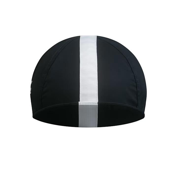 Fahrradmütze CAP II - Black/White - Schwarz