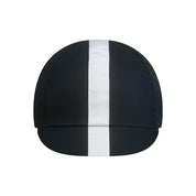 Fahrradmütze CAP II - Black/White - Schwarz