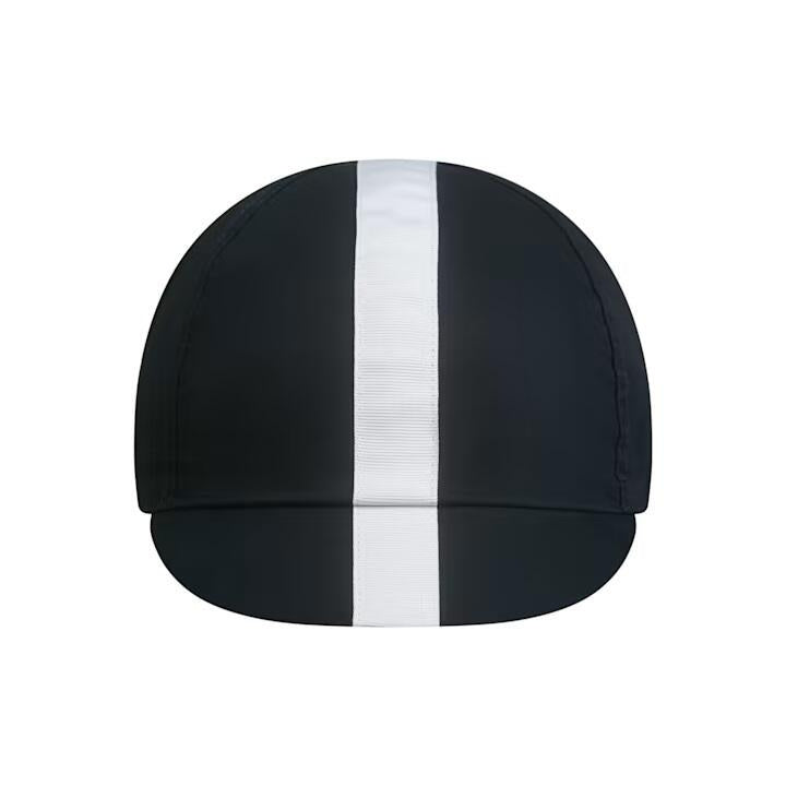 Fahrradmütze CAP II - Black/White - Schwarz