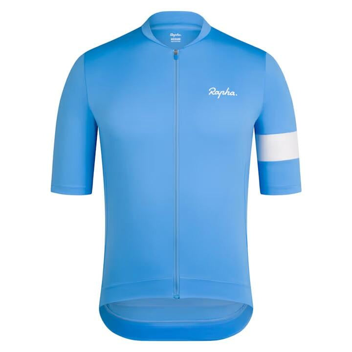Fahrradtrikot CORE JERSEY - All Aboard/White - Blau