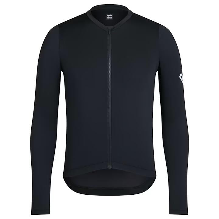 Fahrradtrikot PRO TEAM LONG SLEEVE - Dark Grey/Dark Navy - Schwarz
