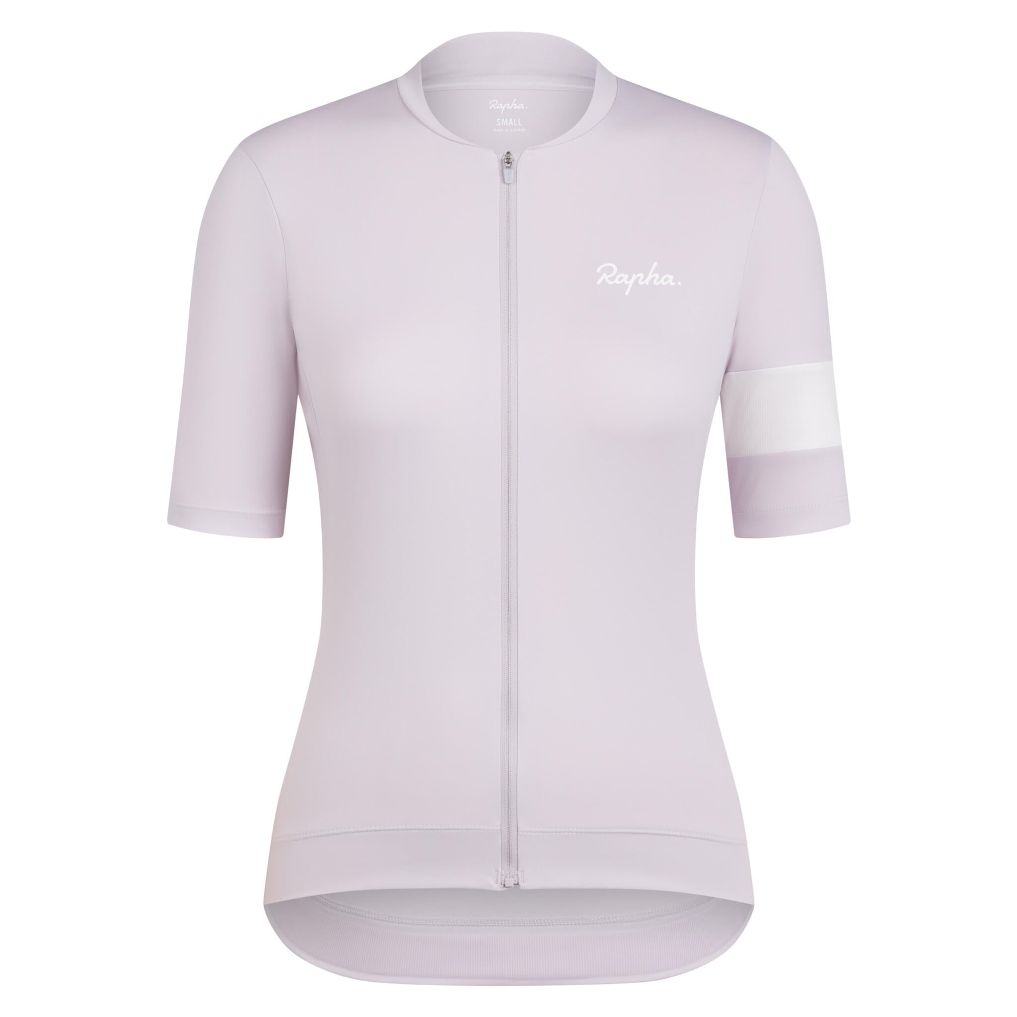 Fahrradtrikot CORE JERSEY - Pale Lilac/White - Violett