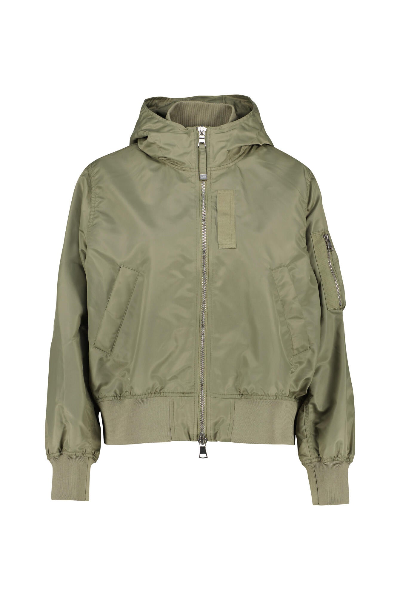 Bomberjacke CREEK mit Kapuze - 7600 Salbei - Grün