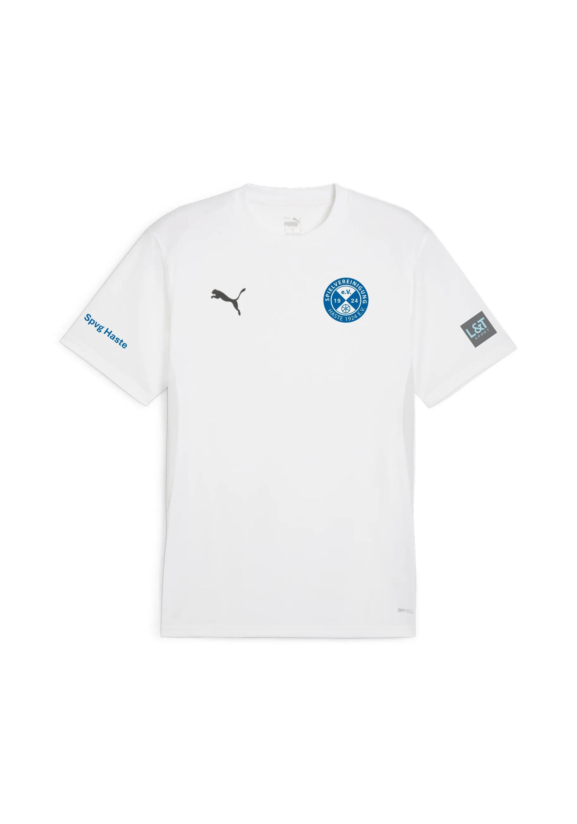 Herren SPVG Haste Trainingsshirt - 004-PUMA WHITE-PUMA BLACK-FEAT - Weiß
