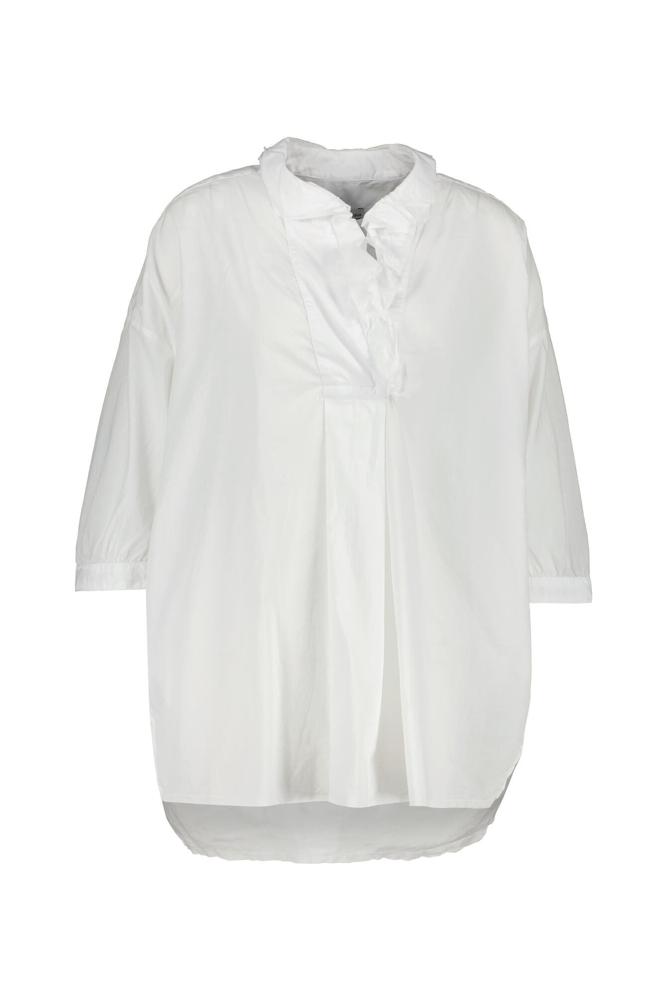 Bluse aus Baumwolle - Weiss - Weiß