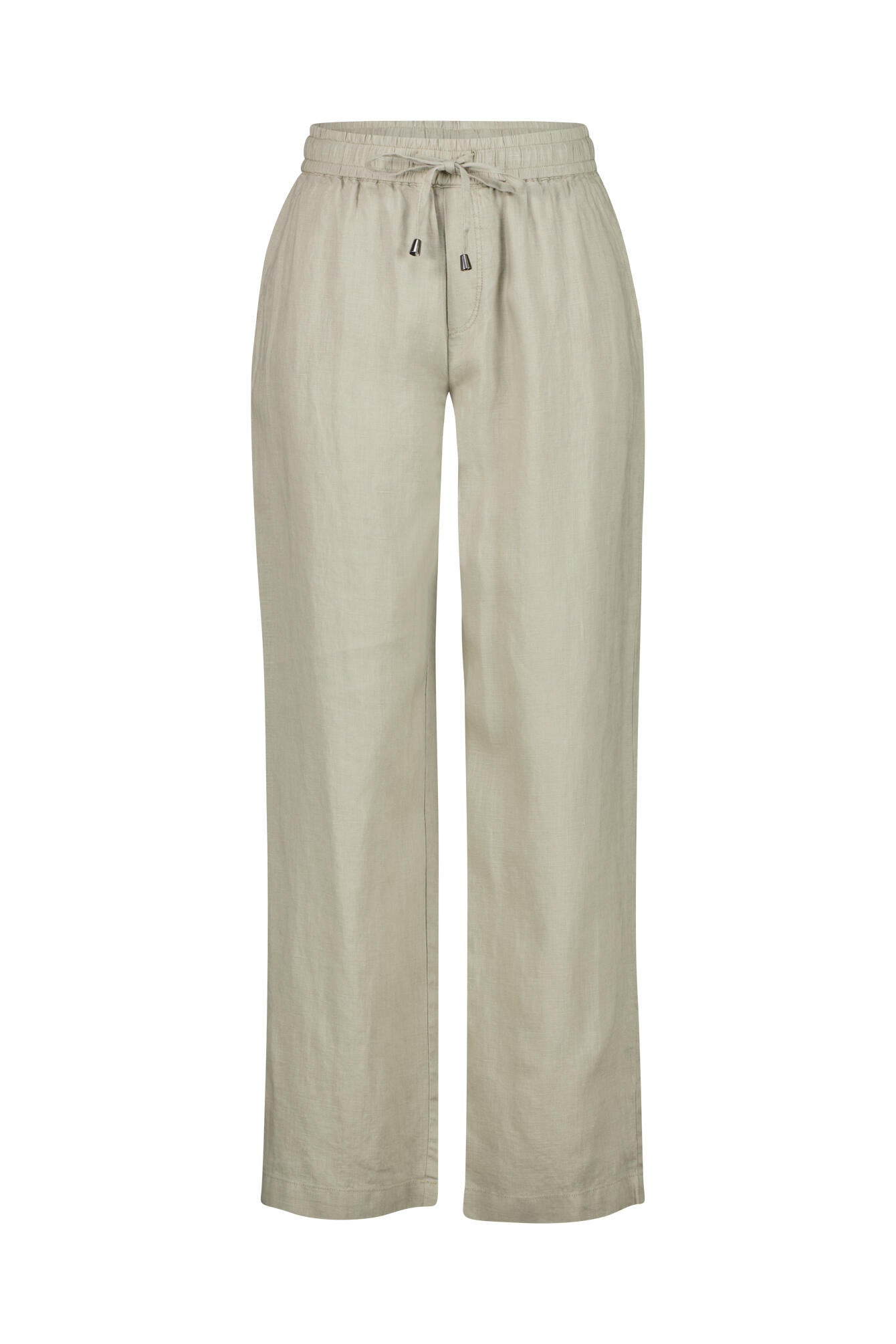 Leinenhose Relaxed Fit - Schilf - Beige