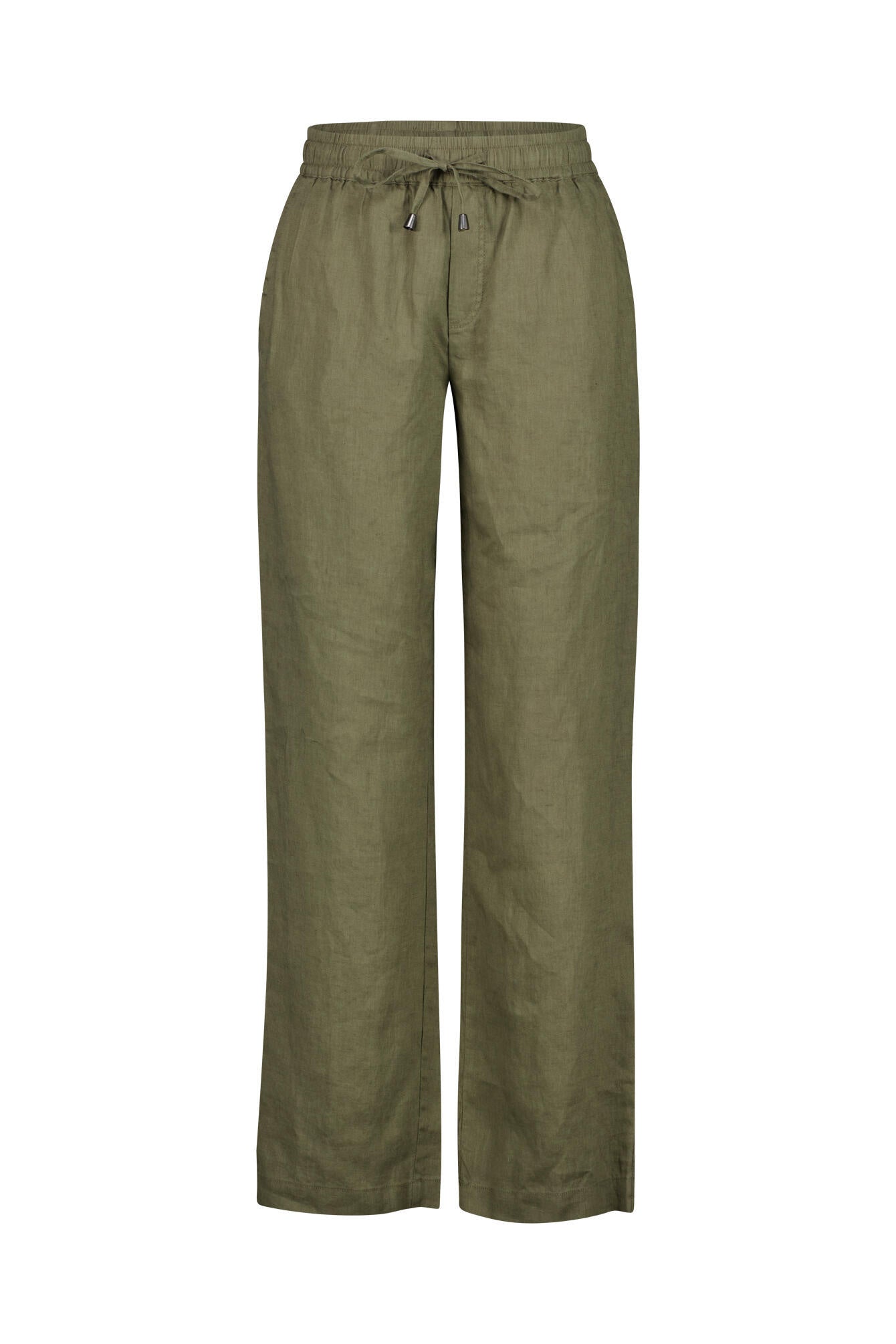 Leinenhose Relaxed Fit - Khaki - Khaki