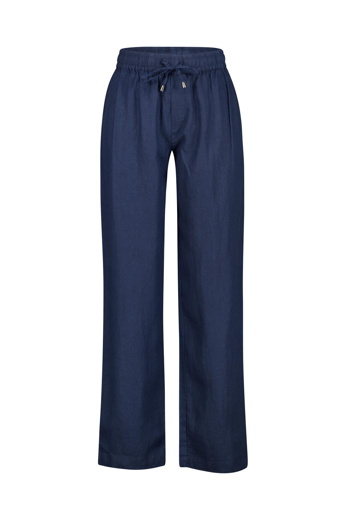 Leinenhose Relaxed Fit - Navy - Blau