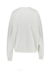 Sweatshirt MILES Oversized Fit - Off White - Weiß
