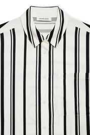 Bluse gestreift Relaxed Fit - Print - Schwarz | Weiß