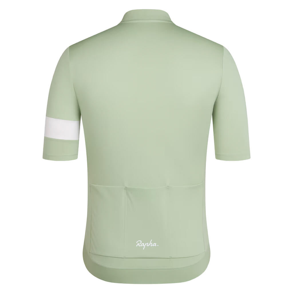 Fahrradtrikot CORE JERSEY - Reseda/White - Grün