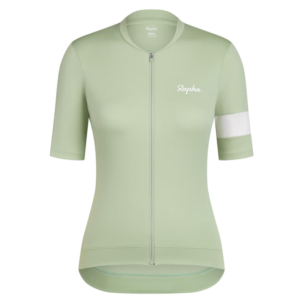 Fahrradtrikot CORE JERSEY - Reseda/White - Grün