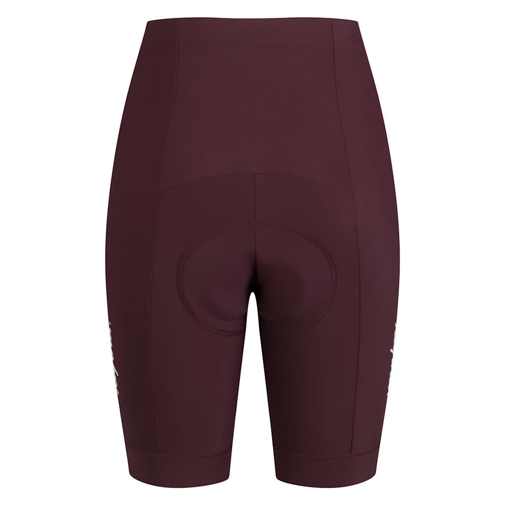 Radhose mit Sattelpolster - Fudge/White - Rot