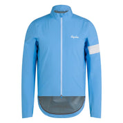 Fahrrad-Regenjacke PERTEX SHIELD - All Aboard/White - Blau