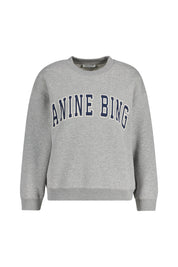 Sweatshirt SPENCER aus Baumwollmix - Grey Melange - Grau