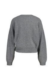 Cardigan Oversized Fit aus Kaschmir - 951 Grey - Grau