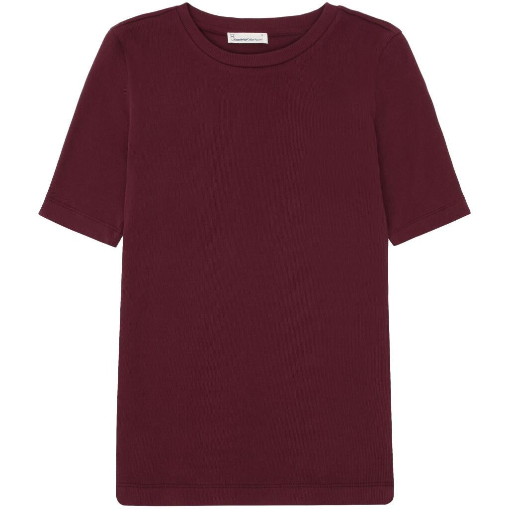 T-Shirt aus Baumwolle - 1281 Fig - Rot