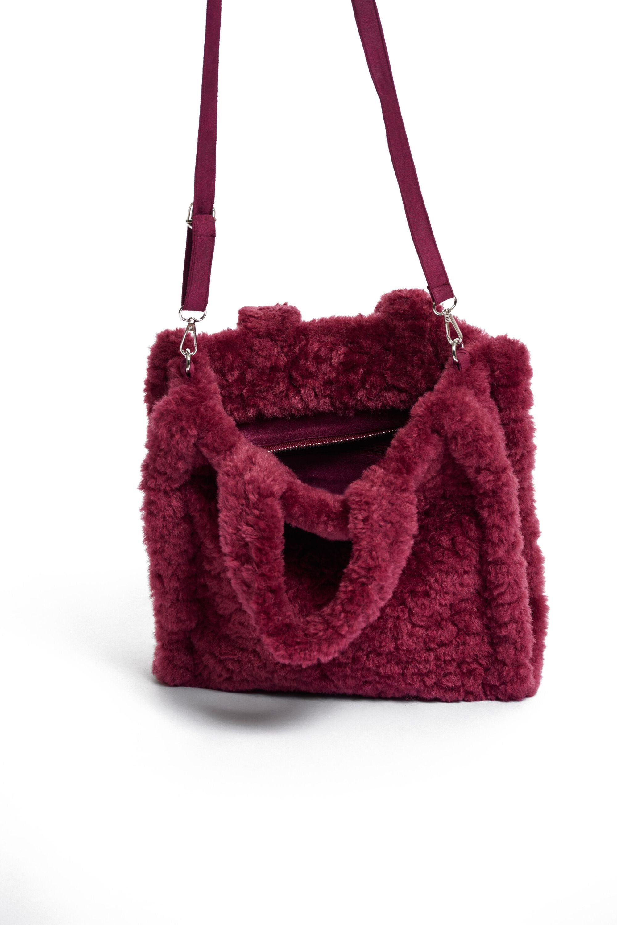 Umhängetasche BRAX aus Kunstfell - Sugar Plum - Violett