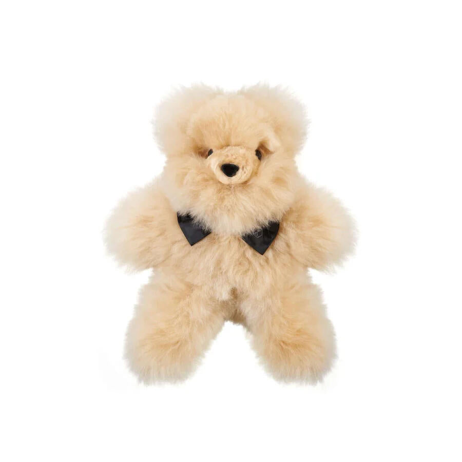 Teddybär PELU L aus Alpaka - Champanger - Creme