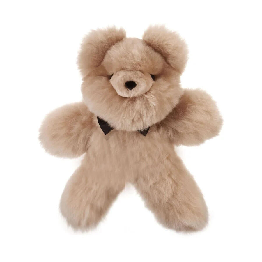 Teddybär PELU L aus Alpaka - Taupe - Braun